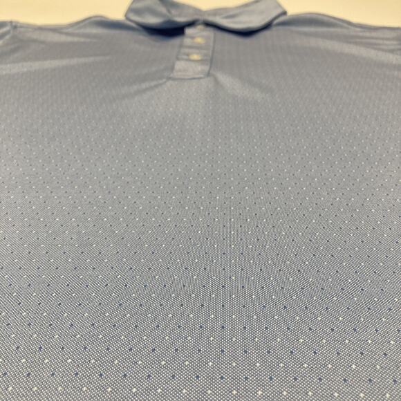 Pebble Beach Mens Shirt Size XL Blue Polo Short Sleeve Collared Golf T Dry-Luxe - Picture 3 of 11